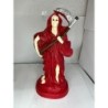 IMAGEN  SAN LA MUERTE Roja 24 cm