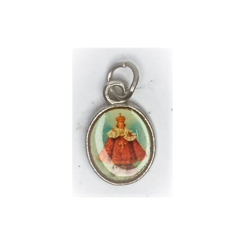 Medalla Niño Jesús de Praga 1 cm. protección