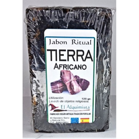 JABON Tierra Africano,  hecho a mano 100 gms.