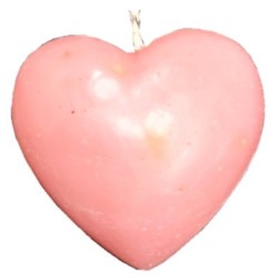 VELA CORAZON ROSA