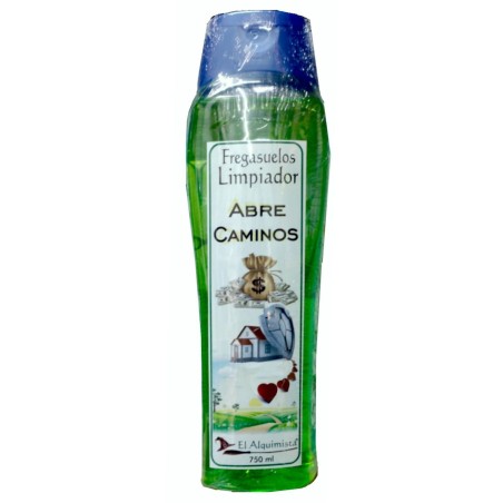 FREGASUELOS  Abre caminos (quita brujería, protege, planta Wicca) 750 ml.