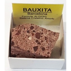 BAUXITA,   Piedra en bruto,...