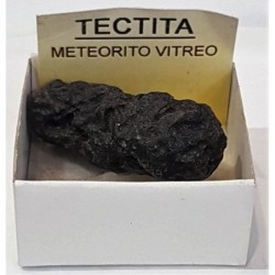 Tectita, meteorito. Piedra...