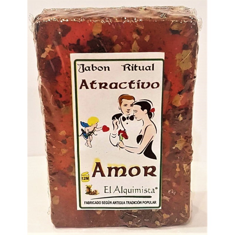 JABON AMOR echo a mano con Hierbas 100 g.