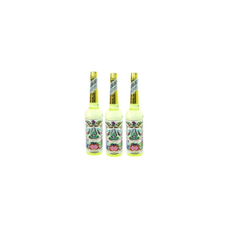 AGUA FLORIDA Pack de 3  Original (Amarilla de Peru)  270 ml