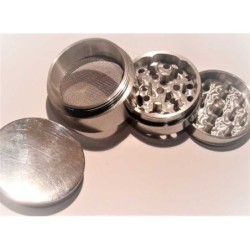 Grinder aluminio para polen ( picadora  hecha de 1 sola pieza)