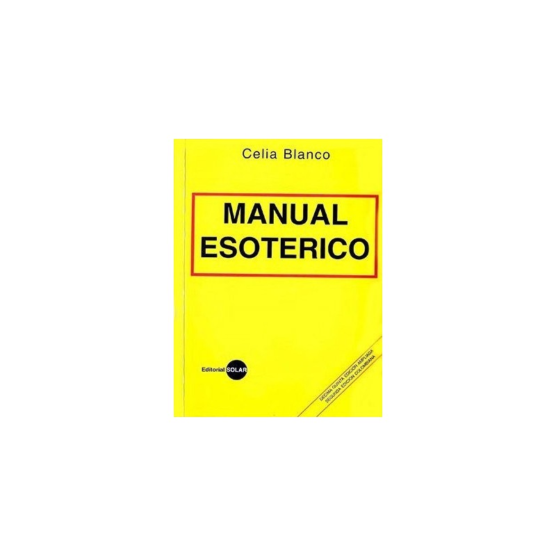 LIBRO Manual esotérico Celia Blanco