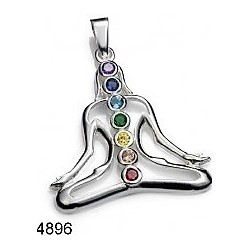 Colgante Plata Chakras...