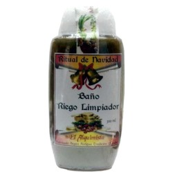 Gel de BAÑO de NAVIDAD ( riego limpiador, despojo) esmpieza pirificada