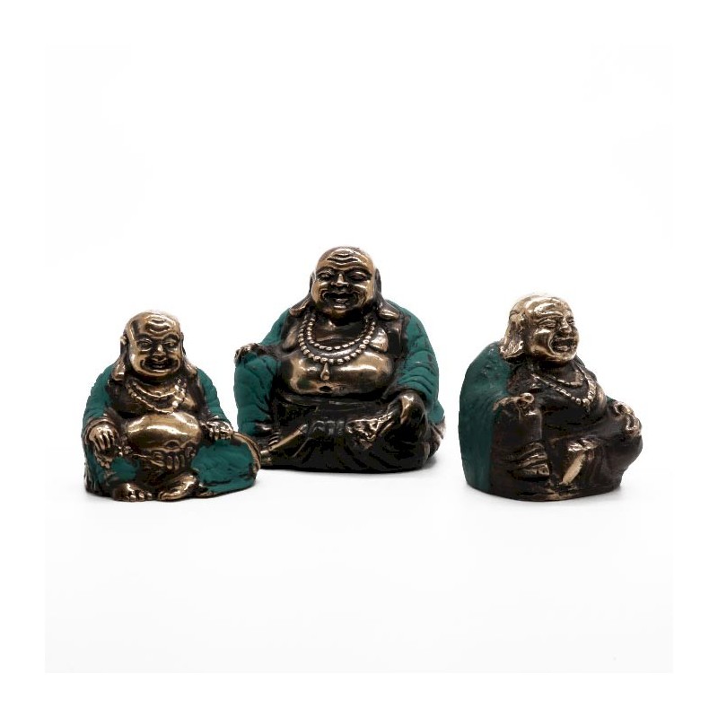Juego de 3 - Budas Felices (tamaños surtidos)
