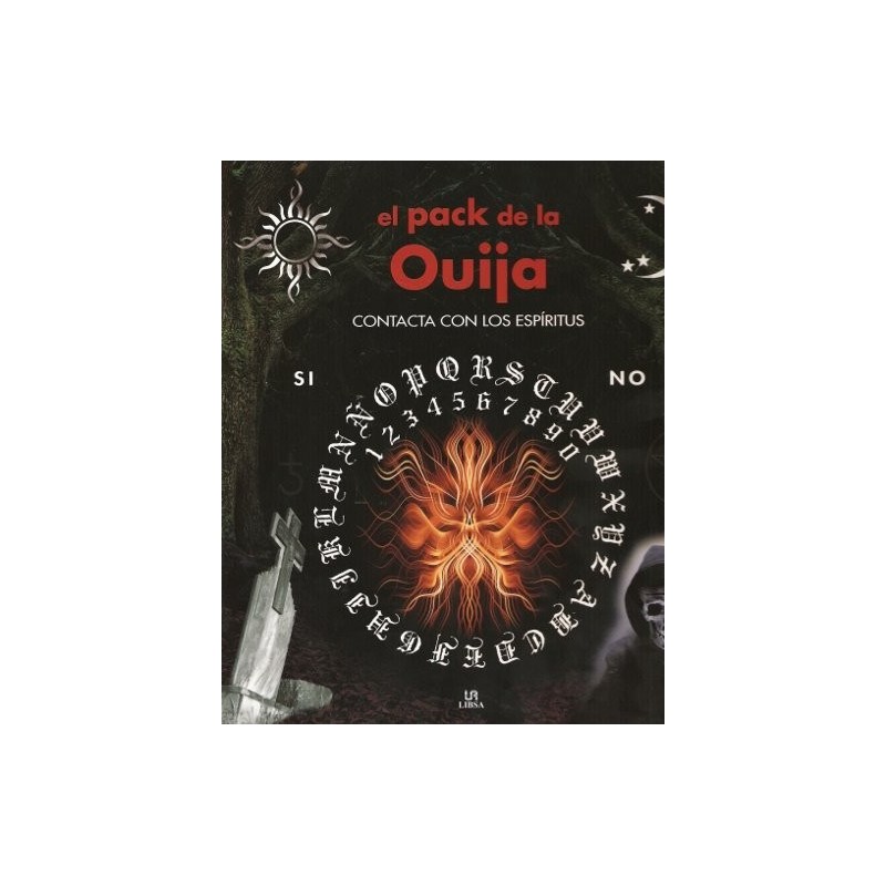 JUEGO OUIJA COMPLETO (Libro y tablero) lib